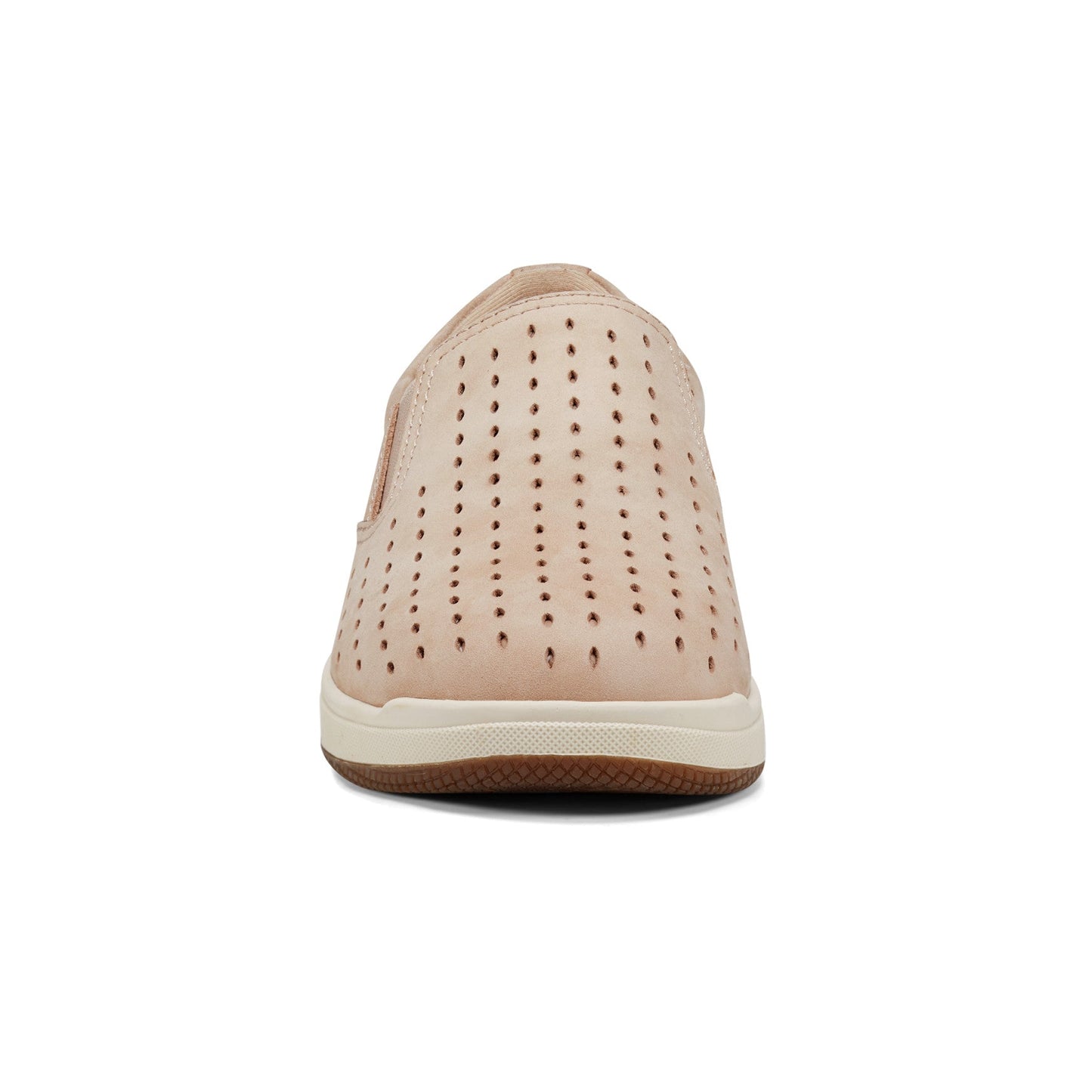Earth Shoes Nel Laser Cut Round Toe Casual Slip-on Sneakers