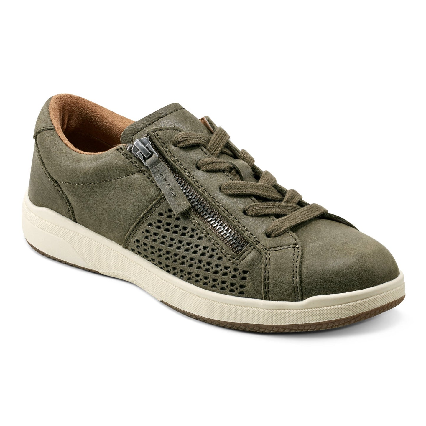 Earth Shoes Netta Round Toe Casual Lace-up Sneakers