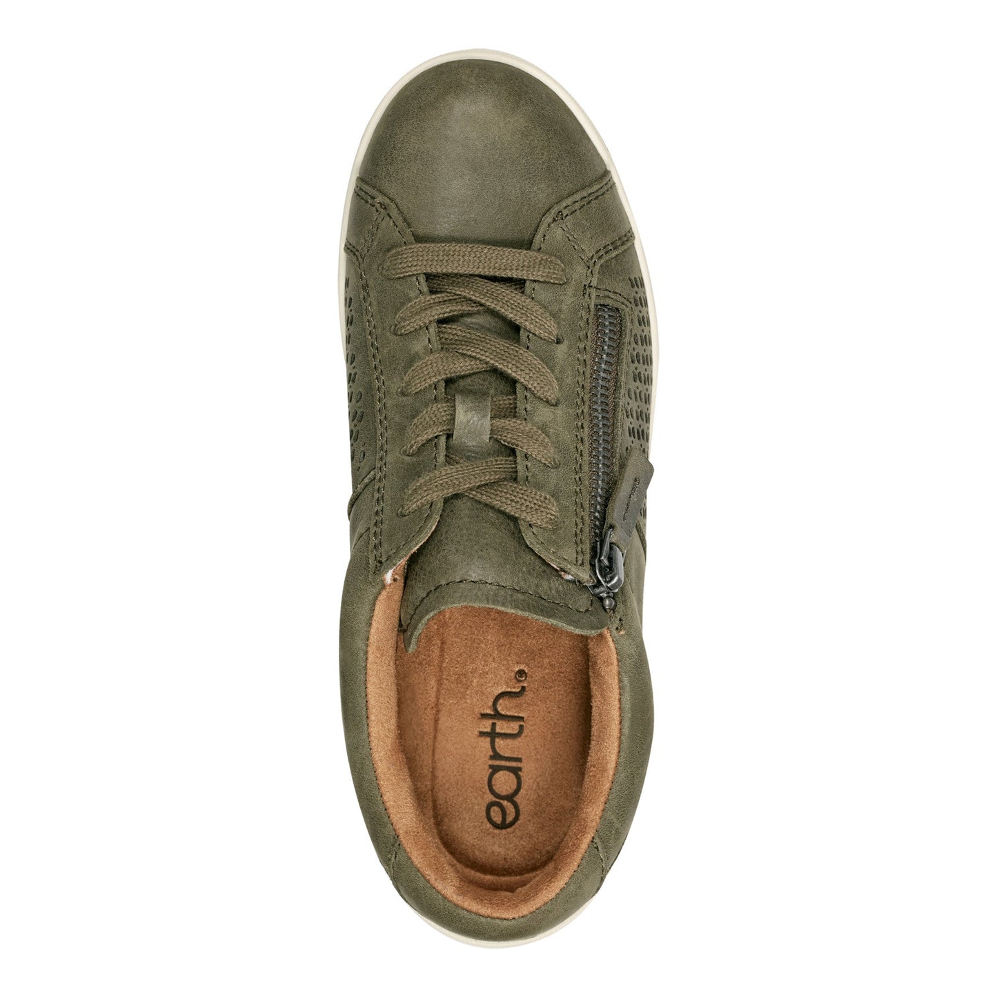 Earth Shoes Netta Round Toe Casual Lace-up Sneakers