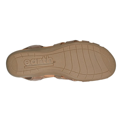 Earth Shoes Berri Woven Casual Round Toe Slip-on Sandals