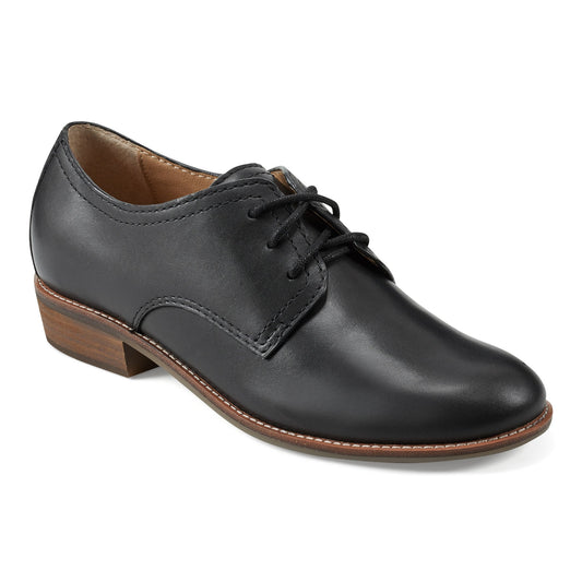 Earth Shoes Eane Stacked Heel Casual Lace-Up Loafers