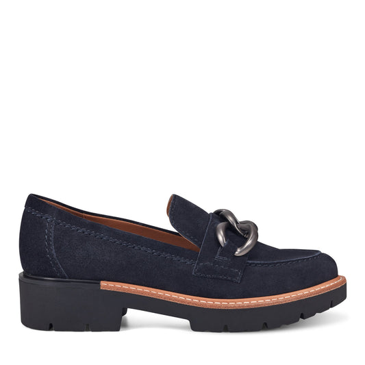 Earth Shoes Zalor Round Toe Lug Sole Casual Slip-on Loafers