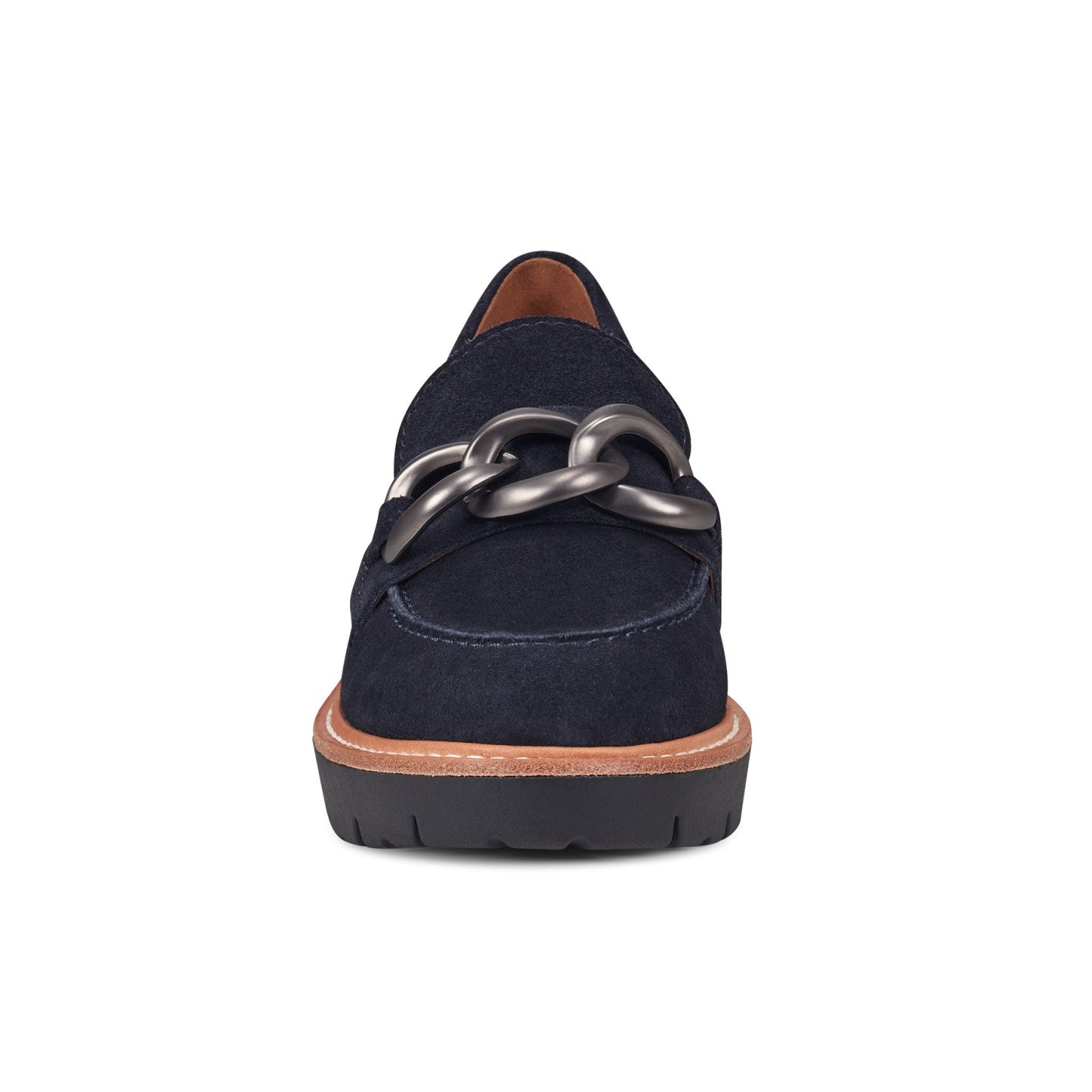 Earth Shoes Zalor Round Toe Lug Sole Casual Slip-on Loafers