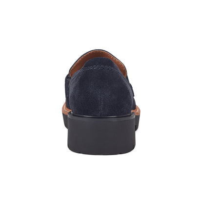 Earth Shoes Zalor Round Toe Lug Sole Casual Slip-on Loafers