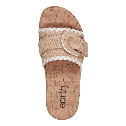 Earth Shoes Samsy Casual Slip-on Wedge Platform Sandals